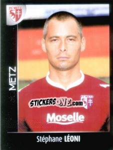 Figurina Stéphane Léoni - Foot 2007-2008 n. 246 - Panini