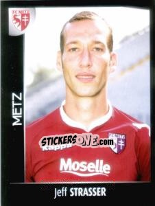 Sticker Jeff Strasser - Foot 2007-2008 - Panini