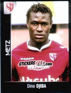 Sticker Dino Djiba - Foot 2007-2008 - Panini