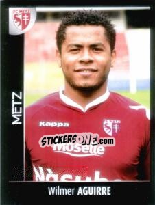 Sticker Wilmer Aguirre - Foot 2007-2008 n. 256 - Panini