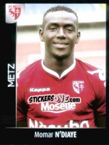 Figurina Momar N'Diaye - Foot 2007-2008 n. 259 - Panini