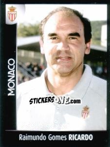 Sticker Entraîneur(Raimundo Gomes Ricardo) - Foot 2007-2008 - Panini