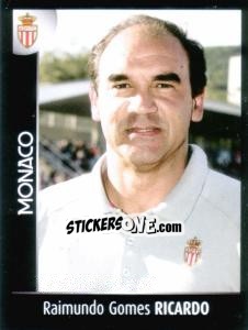 Sticker Entraîneur(Raimundo Gomes Ricardo) - Foot 2007-2008 n. 264 - Panini