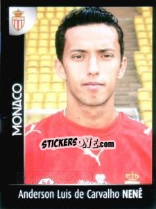 Sticker Anderson Luis de Carvalho Nenê - Foot 2007-2008 n. 281 - Panini