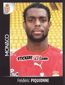 Sticker Frédéric Piquionne - Foot 2007-2008 n. 285 - Panini