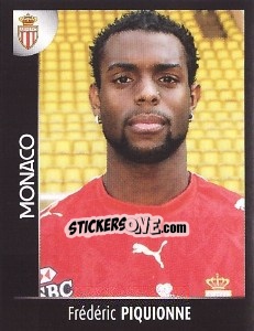 Cromo Frédéric Piquionne - Foot 2007-2008 - Panini