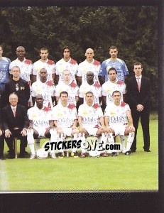 Sticker Équipe(puzzle) - Foot 2007-2008 n. 289 - Panini