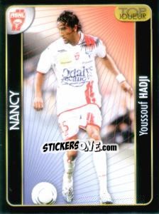 Sticker Top joueur(Youssouf Hadji) - Foot 2007-2008 n. 291 - Panini