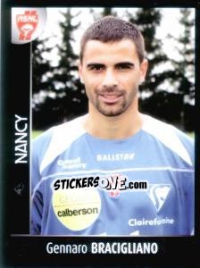 Cromo Gennaro Bracigliano - Foot 2007-2008 - Panini