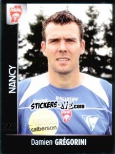 Sticker Damien Grégorini - Foot 2007-2008 n. 293 - Panini