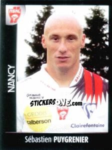 Sticker Sébastien Puygrenier - Foot 2007-2008 n. 296 - Panini