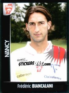 Sticker Frédéric Biancalani - Foot 2007-2008 - Panini