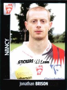 Figurina Jonathan Brison - Foot 2007-2008 - Panini