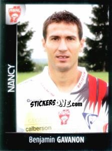 Cromo Benjamin Gavanon - Foot 2007-2008 n. 303 - Panini