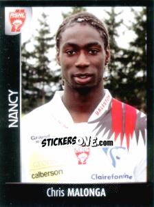Sticker Chris Malonga - Foot 2007-2008 n. 304 - Panini