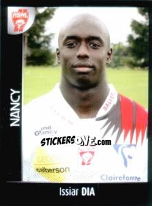 Sticker Issiar Dia - Foot 2007-2008 n. 310 - Panini