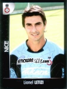 Sticker Lionel Letizi - Foot 2007-2008 - Panini