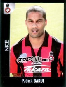 Sticker Patrick Barul - Foot 2007-2008 n. 322 - Panini