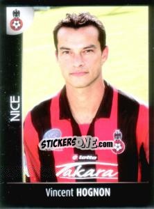 Cromo Vincent Hognon - Foot 2007-2008 - Panini