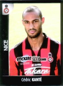 Sticker Cédric Kanté - Foot 2007-2008 n. 324 - Panini