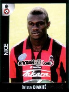 Sticker Drissa Diakité - Foot 2007-2008 n. 327 - Panini