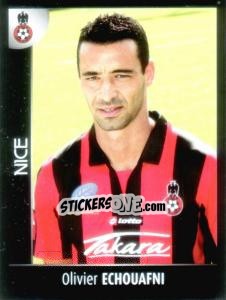Sticker Olivier Echouafni - Foot 2007-2008 n. 328 - Panini