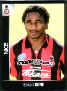Sticker Bakari Koné - Foot 2007-2008 n. 335 - Panini