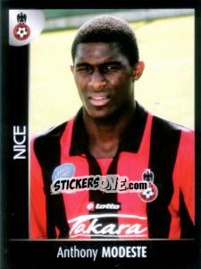 Sticker Anthony Modeste - Foot 2007-2008 n. 337 - Panini