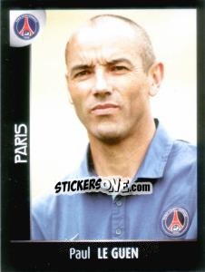 Sticker Entraîneur(Paul Le Guen) - Foot 2007-2008 - Panini