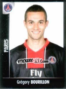 Sticker Grégory Bourillon - Foot 2007-2008 - Panini