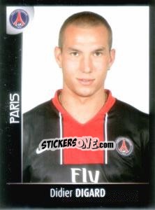 Figurina Didier Digard - Foot 2007-2008 - Panini