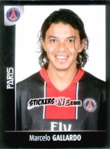 Sticker Marcelo Gallardo - Foot 2007-2008 n. 355 - Panini
