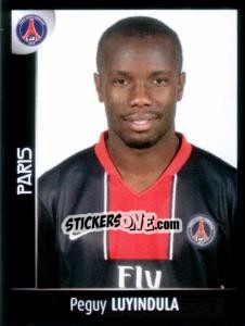 Sticker Peguy Luyindula - Foot 2007-2008 n. 360 - Panini