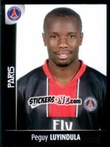 Figurina Peguy Luyindula - Foot 2007-2008 - Panini