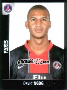 Sticker David Ngog - Foot 2007-2008 n. 363 - Panini