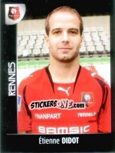 Sticker Étienne Didot - Foot 2007-2008 - Panini