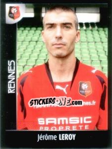 Sticker Jérôme Leroy - Foot 2007-2008 - Panini