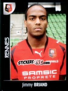 Sticker Jimmy Briand - Foot 2007-2008 n. 385 - Panini