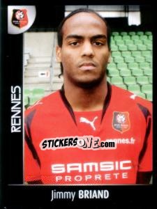 Cromo Jimmy Briand - Foot 2007-2008 - Panini