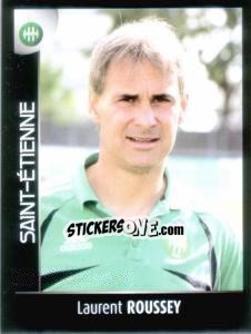 Sticker Entraîneur(Laurent Roussey) - Foot 2007-2008 - Panini