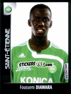 Figurina Fousseni Diawara - Foot 2007-2008 - Panini