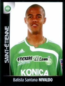 Sticker Batista Santana Nivaldo - Foot 2007-2008 - Panini