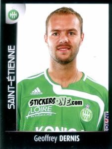 Sticker Geoffrey Dernis - Foot 2007-2008 n. 404 - Panini