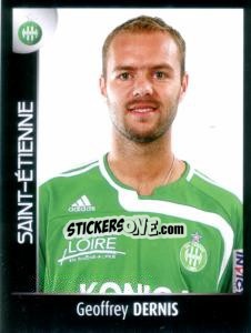 Sticker Geoffrey Dernis - Foot 2007-2008 - Panini