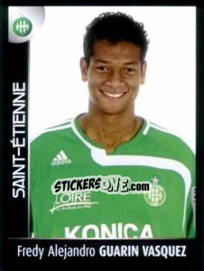 Sticker Fredy Alejandro Guarin Vasquez - Foot 2007-2008 n. 406 - Panini