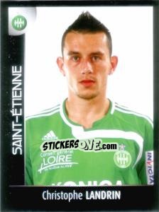 Sticker Christophe Landrin - Foot 2007-2008 n. 407 - Panini