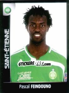 Sticker Pascal Feindouno - Foot 2007-2008 n. 410 - Panini