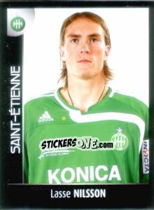 Sticker Lasse Nilsson - Foot 2007-2008 - Panini