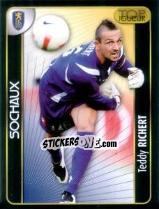 Sticker Top joueur(Teddy Richert) - Foot 2007-2008 - Panini