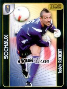 Sticker Top joueur(Teddy Richert) - Foot 2007-2008 n. 421 - Panini